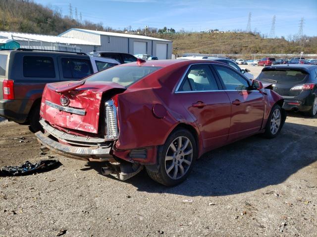 1G6DS57V090161071 - 2009 CADILLAC CTS HI FEA RED photo 4