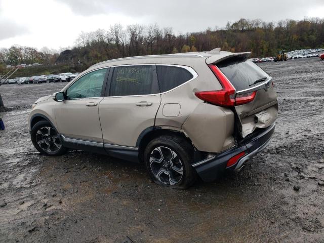 5J6RW2H92HL014491 - 2017 HONDA CR-V TOURI BEIGE photo 2