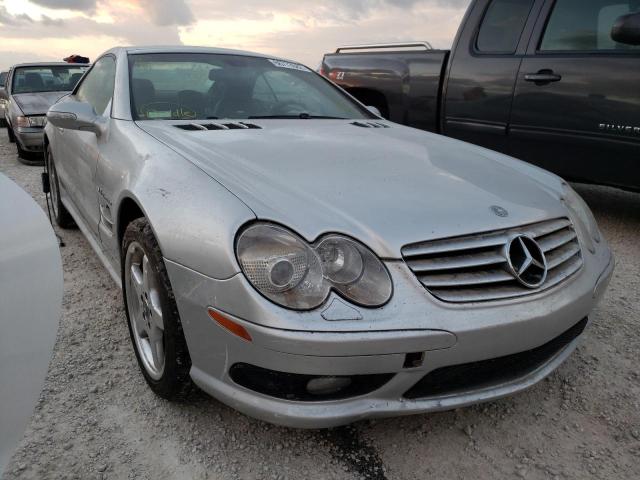 WDBSK74F13F052599 - 2003 MERCEDES-BENZ SL 55 AMG SILVER photo 1