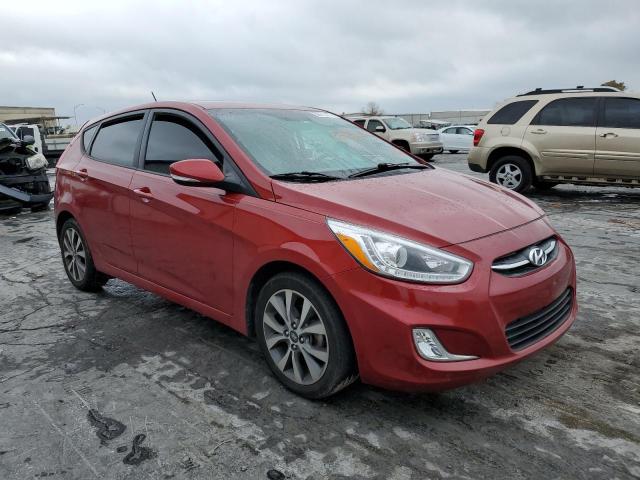 KMHCU5AE3HU365992 - 2017 HYUNDAI ACCENT SPO RED photo 1