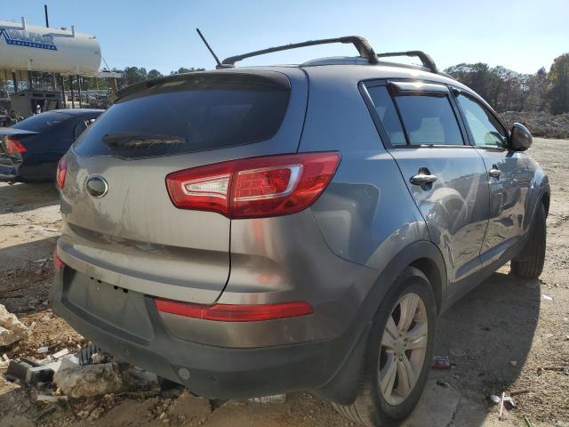 KNDPB3A28D7380129 - 2013 KIA SPORTAGE B SILVER photo 4