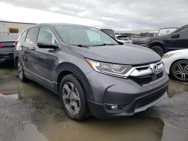 2HKRW2H83KH636932 - 2019 HONDA CR-V EXL GRAY photo 1