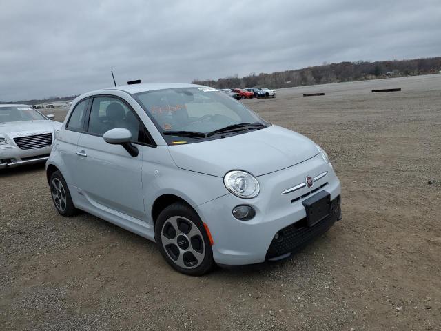 3C3CFFGE3GT229385 - 2016 FIAT 500 ELECTR GRAY photo 1