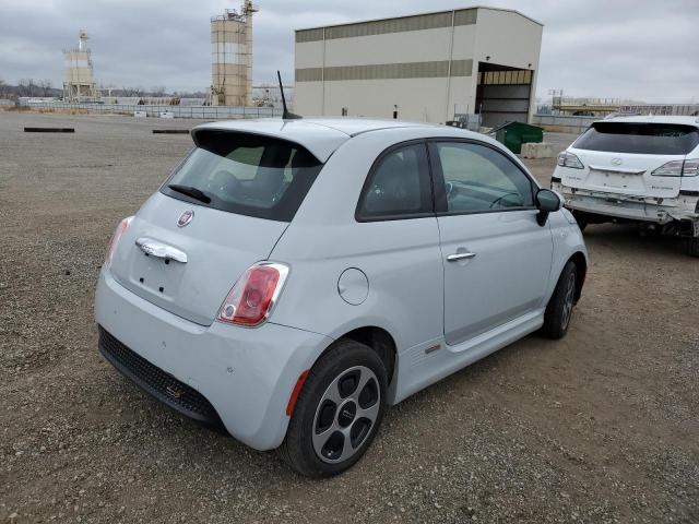 3C3CFFGE3GT229385 - 2016 FIAT 500 ELECTR GRAY photo 4