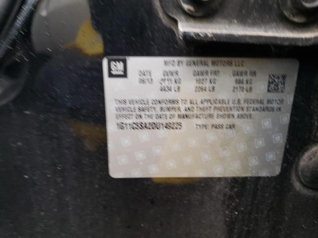 1G11C5SA2DU149225 - 2013 CHEVROLET MALIBU 1LT 黑色 照片 10