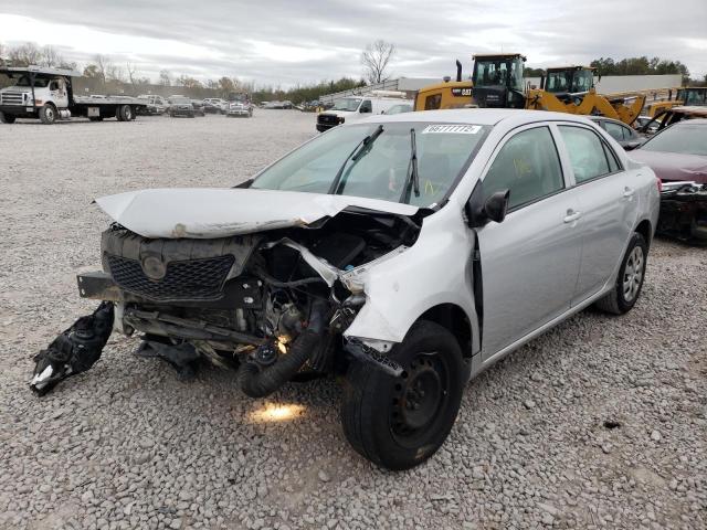 JTDBL40E799052463 - 2009 TOYOTA COROLLA BA SILVER photo 2