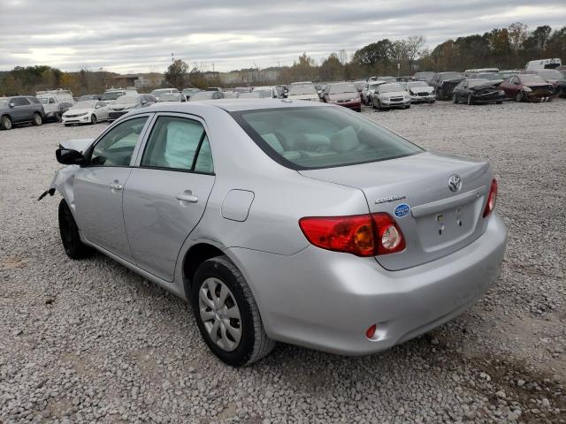 JTDBL40E799052463 - 2009 TOYOTA COROLLA BA SILVER photo 3