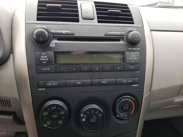 JTDBL40E799052463 - 2009 TOYOTA COROLLA BA SILVER photo 9