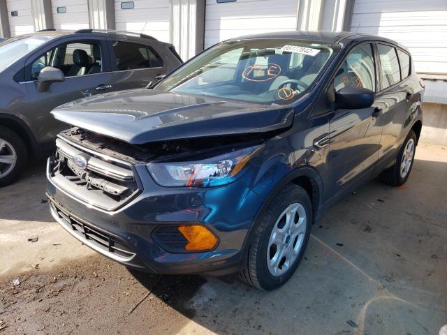 1FMCU0F77KUB99240 - 2019 FORD ESCAPE S GRAY photo 2