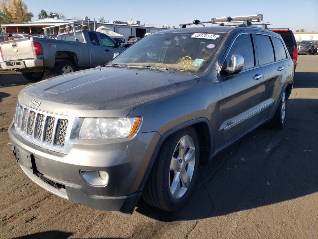 1J4RR6GT2BC721271 - 2011 JEEP GRAND CHER GRAY photo 2