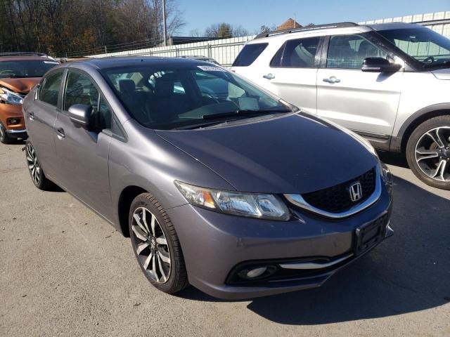 2HGFB2F92EH514183 - 2014 HONDA CIVIC EXL 灰色 照片 1