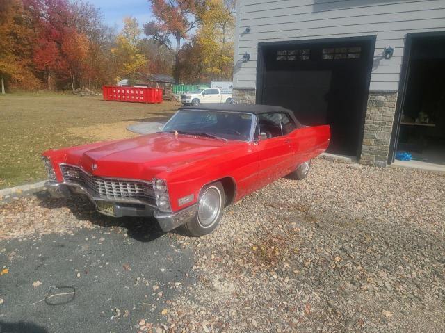 F7129740 - 1967 CADILLAC DEVILLE RED photo 2