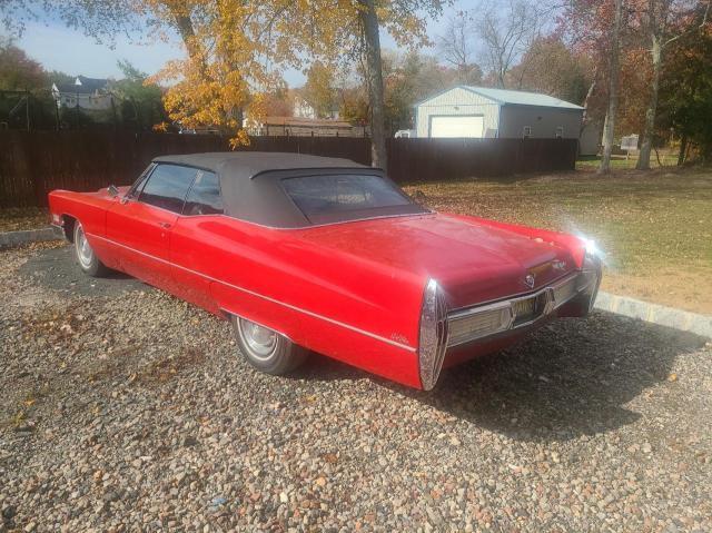 F7129740 - 1967 CADILLAC DEVILLE RED photo 3