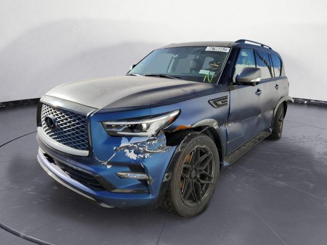 JN8AZ2AF6M9720093 - 2021 INFINITI QX80 LUXE BLUE photo 2