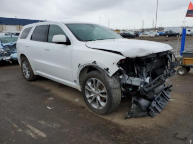 1C4RDJDG0LC430574 - 2020 DODGE DURANGO GT WHITE photo 4