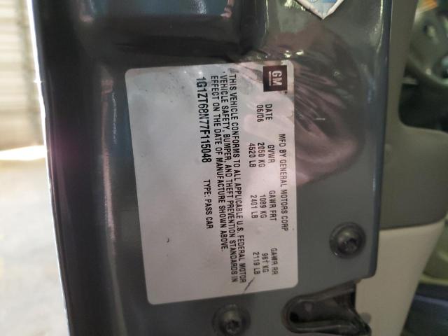 1G1ZT68N77F115048 - 2007 CHEVROLET MALIBU MAX 灰色 照片 10