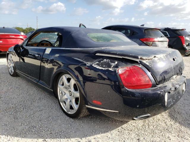 SCBDR33W08G052251 - 2008 BENTLEY CONTINENTA BLACK photo 3