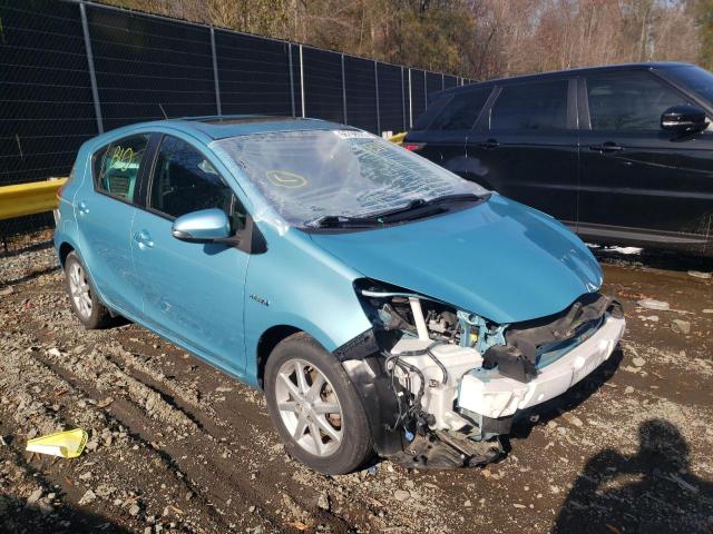 JTDKDTB30D1043890 - 2013 TOYOTA PRIUS C TURQUOISE photo 1