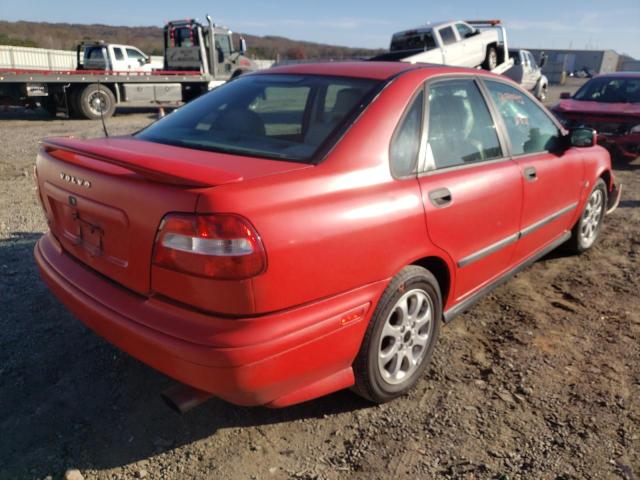 YV1VS29591F768966 - 2001 VOLVO S40 1.9T RED photo 4