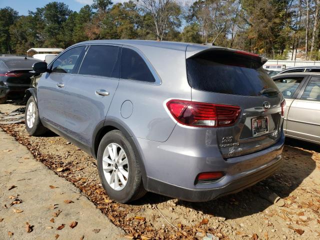 5XYPG4A30LG633607 - 2020 KIA SORENTO L GRAY photo 3