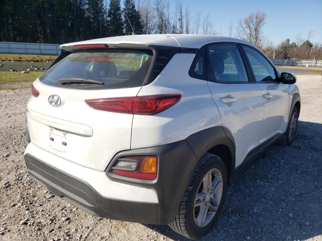 KM8K12AA2LU512828 - 2020 HYUNDAI KONA SE WHITE photo 4