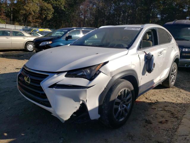 JTJYARBZ1G2045654 - 2016 LEXUS NX 200T BA WHITE photo 2