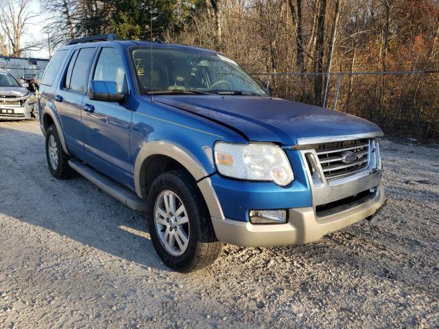 1FMEU7EE4AUA40109 - 2010 FORD EXPLORER E BLUE photo 1