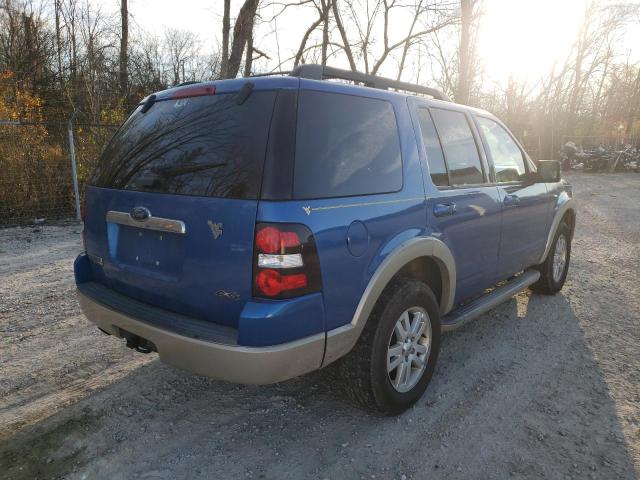 1FMEU7EE4AUA40109 - 2010 FORD EXPLORER E BLUE photo 4