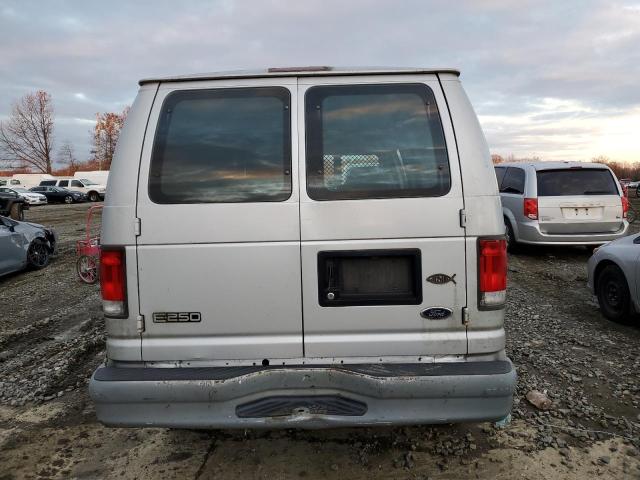 1FTNE24L82HB78444 - 2002 FORD E250 ECONO SILVER photo 6