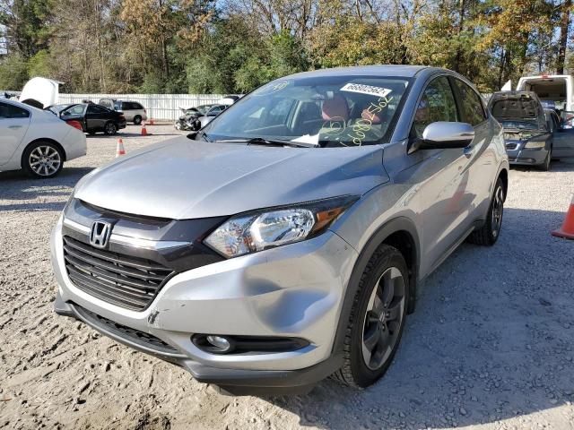 3CZRU6H50JM713651 - 2018 HONDA HR-V EX SILVER photo 2