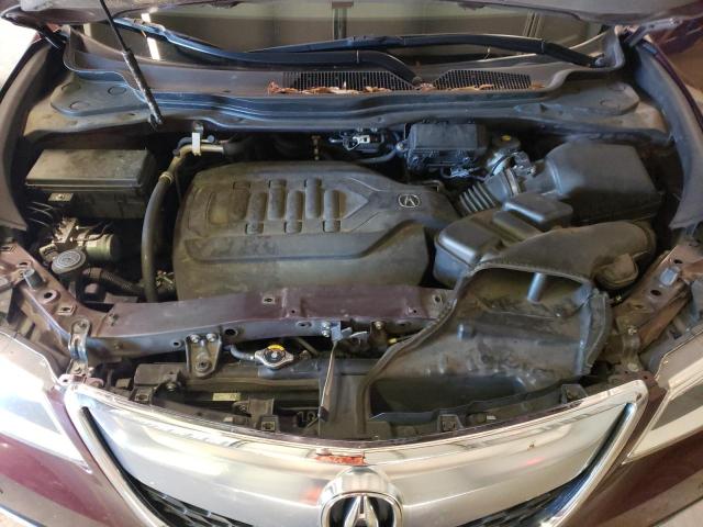 5FRYD4H84EB046964 - 2014 ACURA MDX ADVANC BURGUNDY photo 7