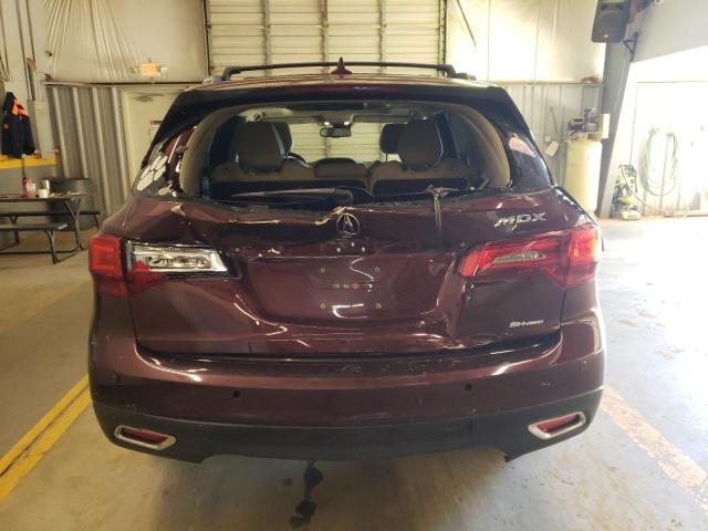 5FRYD4H84EB046964 - 2014 ACURA MDX ADVANC BURGUNDY photo 9
