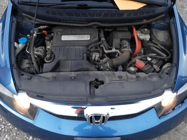 JHMFA36259S014493 - 2009 HONDA CIVIC HYBR BLUE photo 11