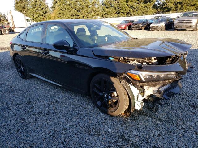 2HGFE2F51NH557742 - 2022 HONDA CIVIC SPOR BLACK photo 4