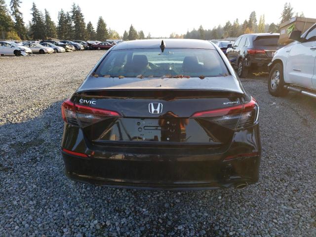 2HGFE2F51NH557742 - 2022 HONDA CIVIC SPOR BLACK photo 6