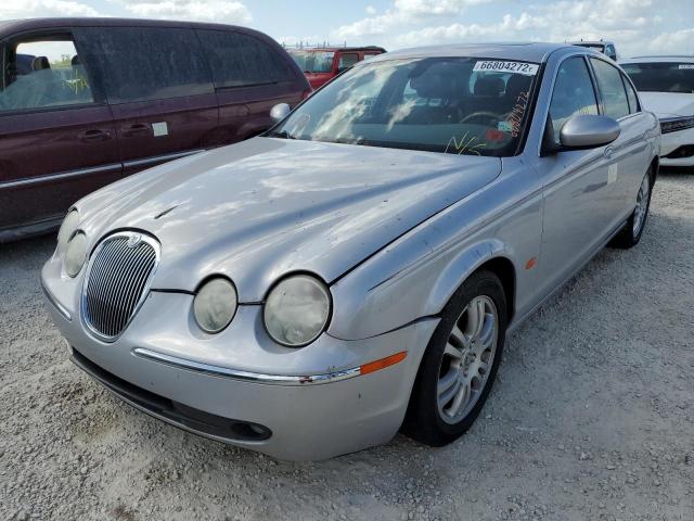 SAJWA01T05FN14212 - 2005 JAGUAR S-TYPE SILVER photo 2