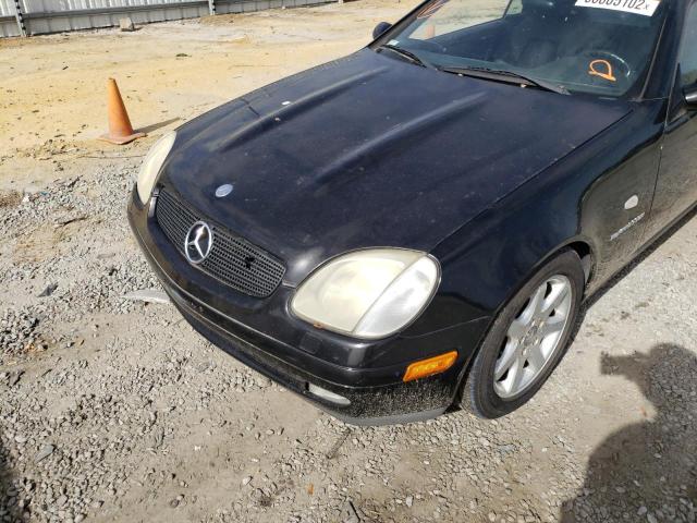 WDBKK47F5WF039062 - 1998 MERCEDES-BENZ SLK 230 KO BLACK photo 9