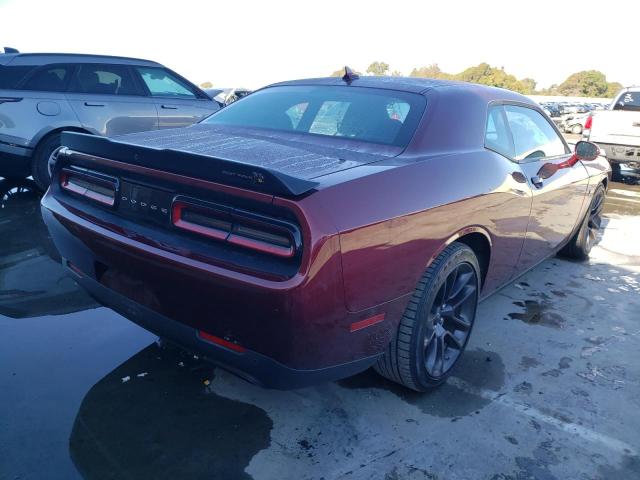 2C3CDZFJ3LH172355 - 2020 DODGE CHALLENGER BURGUNDY photo 4