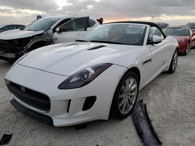 SAJWA6E77E8K02778 - 2014 JAGUAR F-TYPE WHITE photo 2