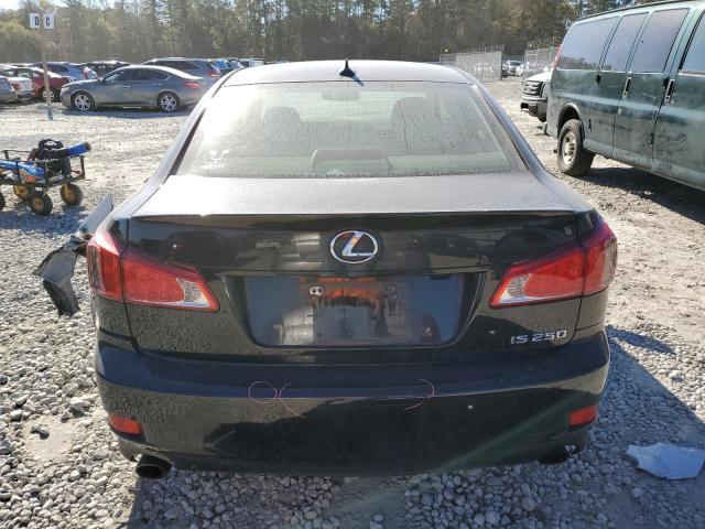 JTHBF5C23C5160946 - 2012 LEXUS IS 250 BLACK photo 6