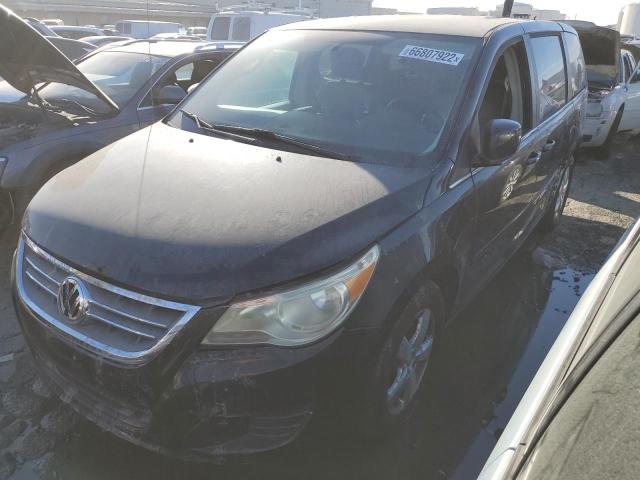 2V4RW3D14AR280139 - 2010 VOLKSWAGEN ROUTAN SE BLACK photo 1