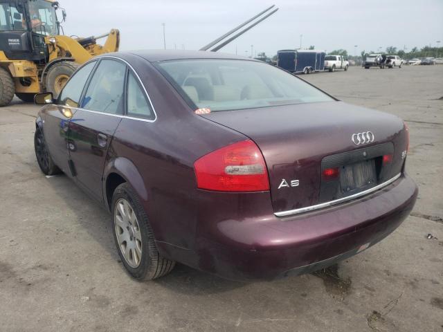 WAUBA24B0XN057760 - 1999 AUDI A6 2.8 QUA MAROON photo 3