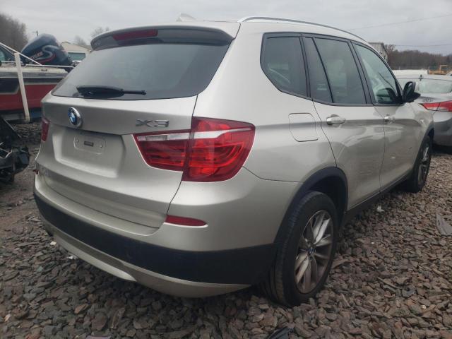 5UXWX9C51E0D21362 - 2014 BMW X3 XDRIVE TAN photo 4