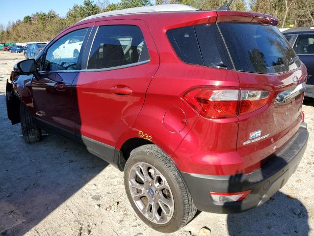 MAJ6S3KLXLC336566 - 2020 FORD ECOSPORT T RED photo 2