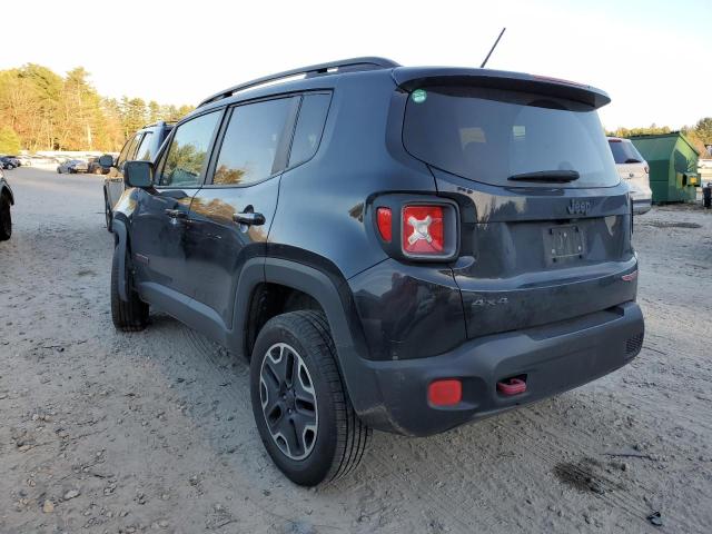 ZACCJBCBXHPE72974 - 2017 JEEP RENEGADE T BLACK photo 3