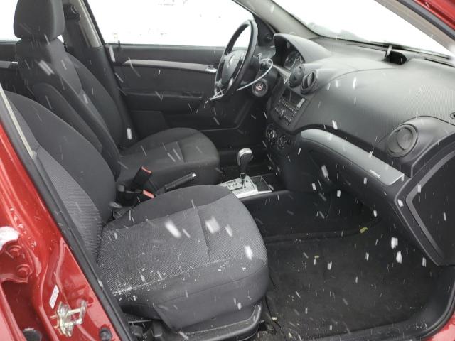 KL1TD5DE4AB093297 - 2010 CHEVROLET AVEO LS 红色 照片 5