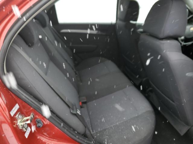 KL1TD5DE4AB093297 - 2010 CHEVROLET AVEO LS 红色 照片 6