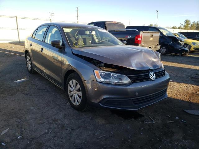 3VW1K7AJ2CM377636 - 2012 VOLKSWAGEN JETTA BASE 灰色 照片 1