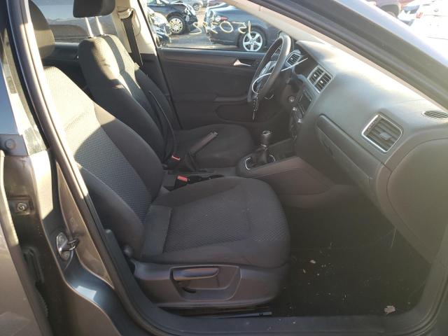 3VW1K7AJ2CM377636 - 2012 VOLKSWAGEN JETTA BASE 灰色 照片 5