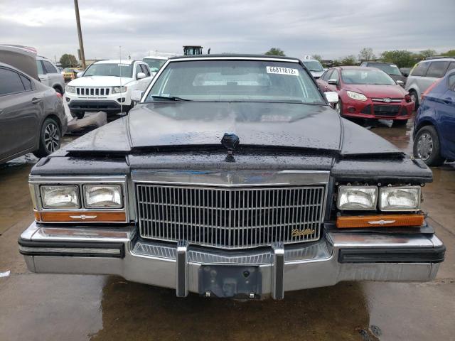 1G6DW51Y7KR706398 - 1989 CADILLAC BROUGHAM BLACK photo 5